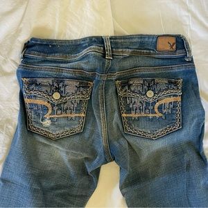American Eagle kick boot jeans